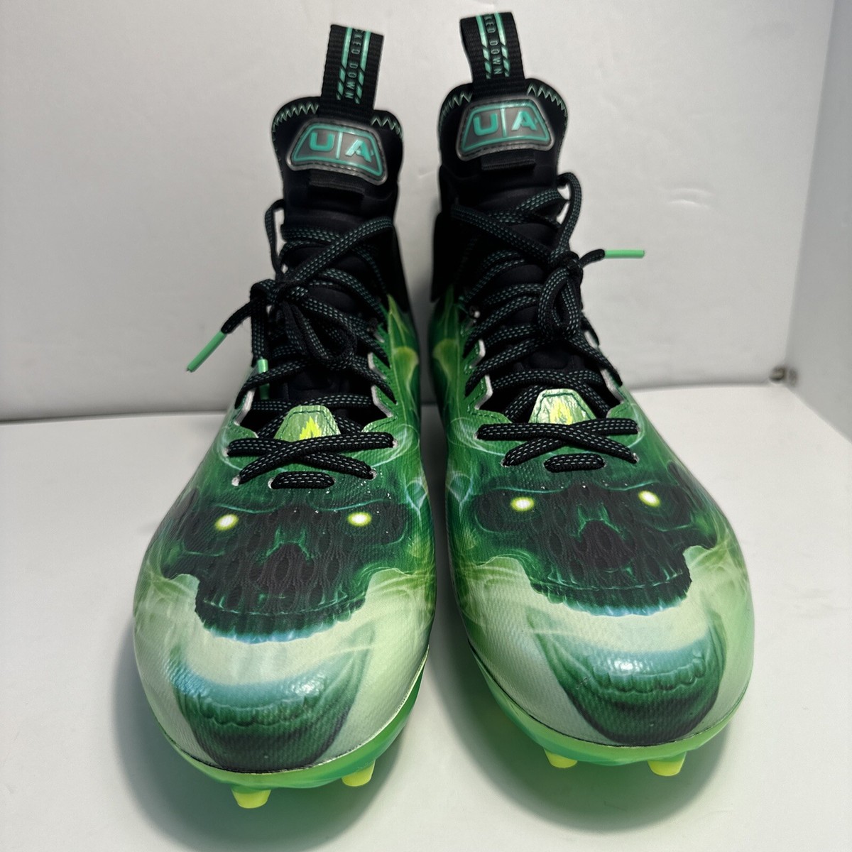 Under Armour Spotlight Lux MC LE Green Slime Football Cleats Size 12.5 NWOB Under Armour Spotlight Lux MC 2.0 Football | Mercari main image 4