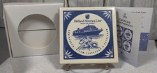Holland America Cruise Ship Line Ceramic Tile Coaster COA Original Packaging