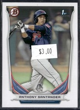 2014 Bowman #BP67 Anthony Santander Prospects