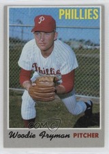 1970 Topps High # Woodie Fryman #677 7sd
