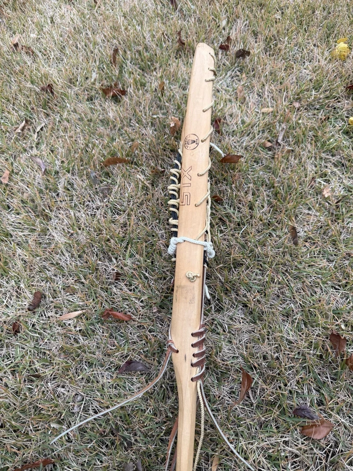 Vintage Traditional STX All Wooden Lacrosse Stick 42.5” - Image 4 of 4