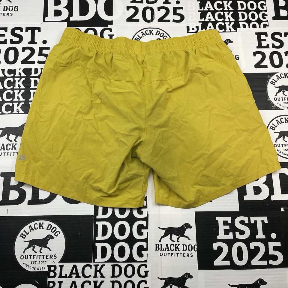 All in Motion Athletic Shorts Yellow (XL) (w/ Pull Strings Zipper