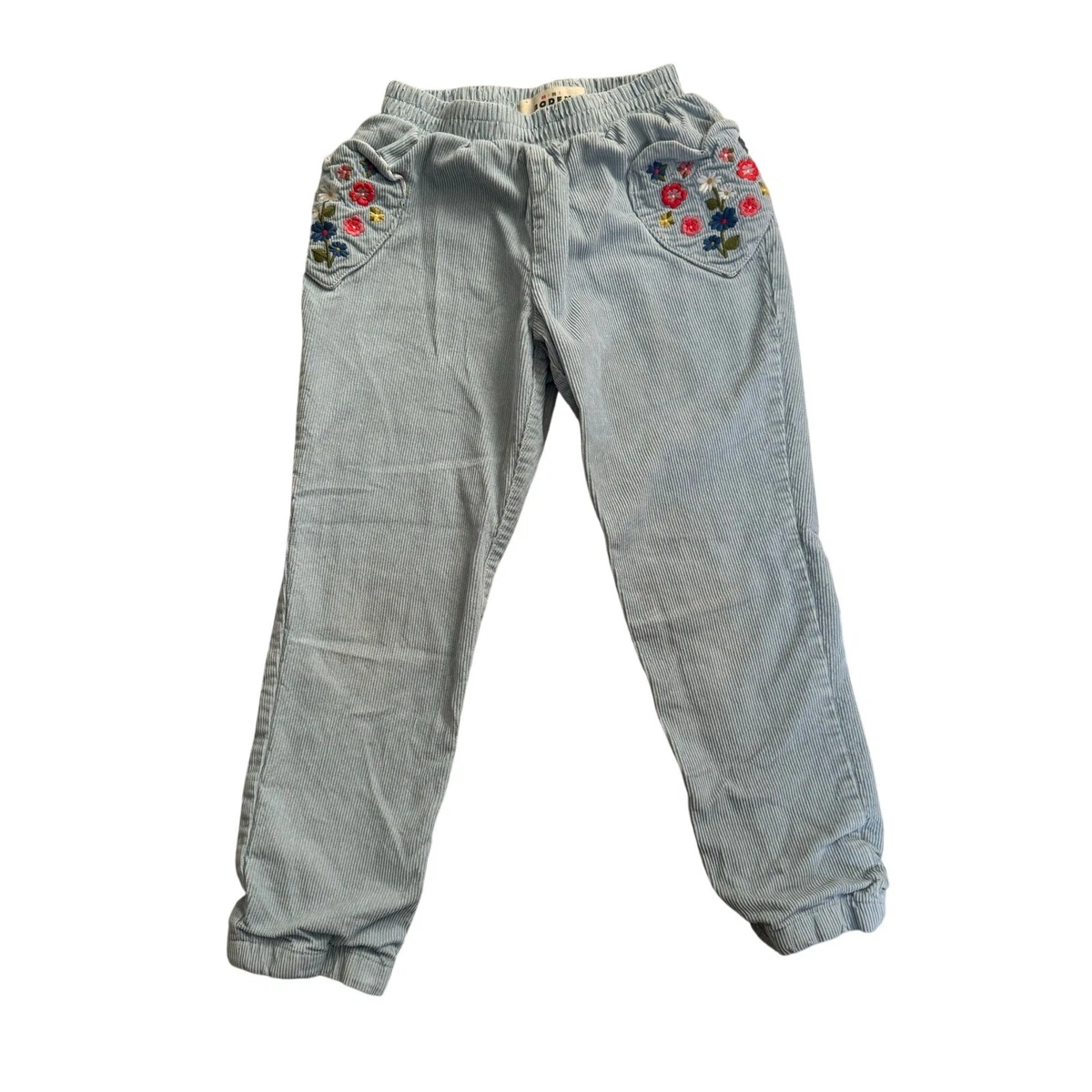 Chemise Garçon Mini Boden Appliquée "Fish Food" - Taille 5-6 Ans - Bleu - Occasion Très Bon état
