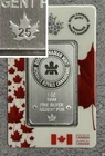 2025 CANADA PREMIUM SILVER BULLION RCM Assay Packaging  1oz .9999 Silver Bar