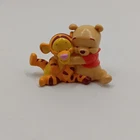 VTG  Baby Tigger Hugging Pooh Bear Collectors Piece Disney Decopac Rubber Figure