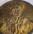 STUNNING Frankenstein 1-oz .999 Fine Silver Vintage Horror Series