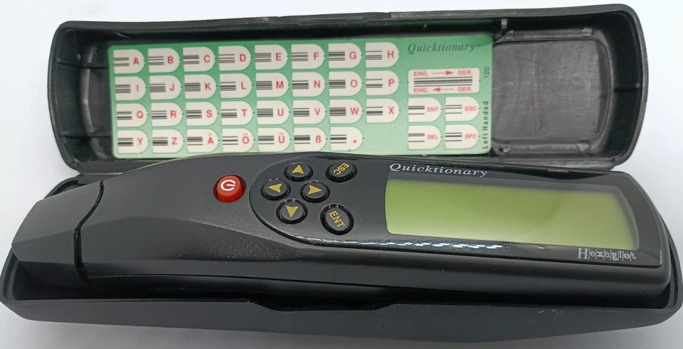 WizCom Quicktionary Hexaglot Digitaler Scanner Stift Übersetzer – Tragbar