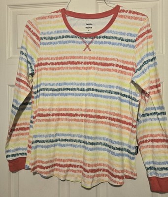 Crayola X Kohls Pajama Set Size XL Rainbow Colored Sleepwear Loungewear
