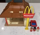 Vintage Playskool McDonald’s Restaurant Playset Play School