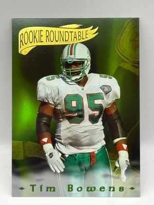 1995 Collector's Edge Rookie Roundtable Excalibur Redemption 3 Tim Bowens