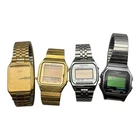 LOT OF 4 Vintage Timex Digital Seiko & Manual For Repair