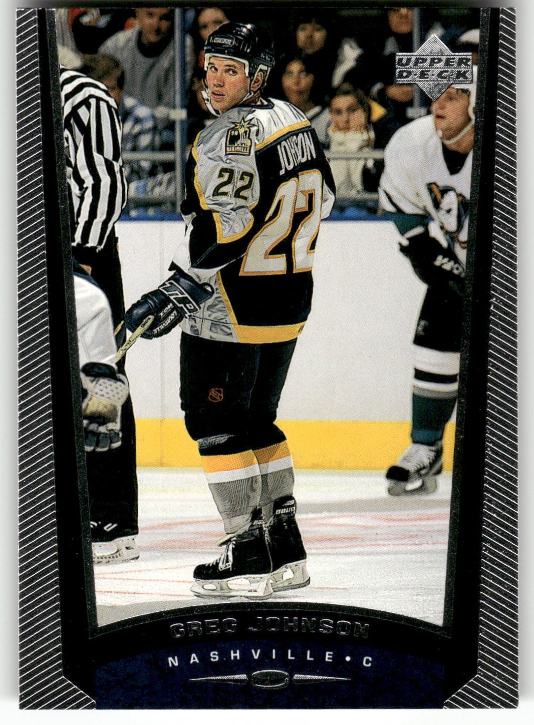 1998-99 Upper Deck #306 Greg Johnson Nashville Predators