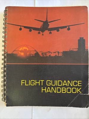 McDonald Douglas Flight Guidance Handbook-Original USED PHOTOS PLANES