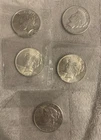 1922-P 1923-P 1924-P 1925-P 1926-S PEACE DOLLARS (xf-au) 5 {FIVE } Different