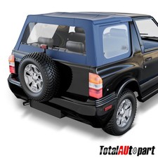 Convertible Soft Top With Plastic Window For Isuzu Amigo 1998-2000 Rodeo Blue