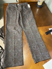 Women  s Jeans L St John  s Bay /Print, Size 12, Stretch, 31  Length, NWT