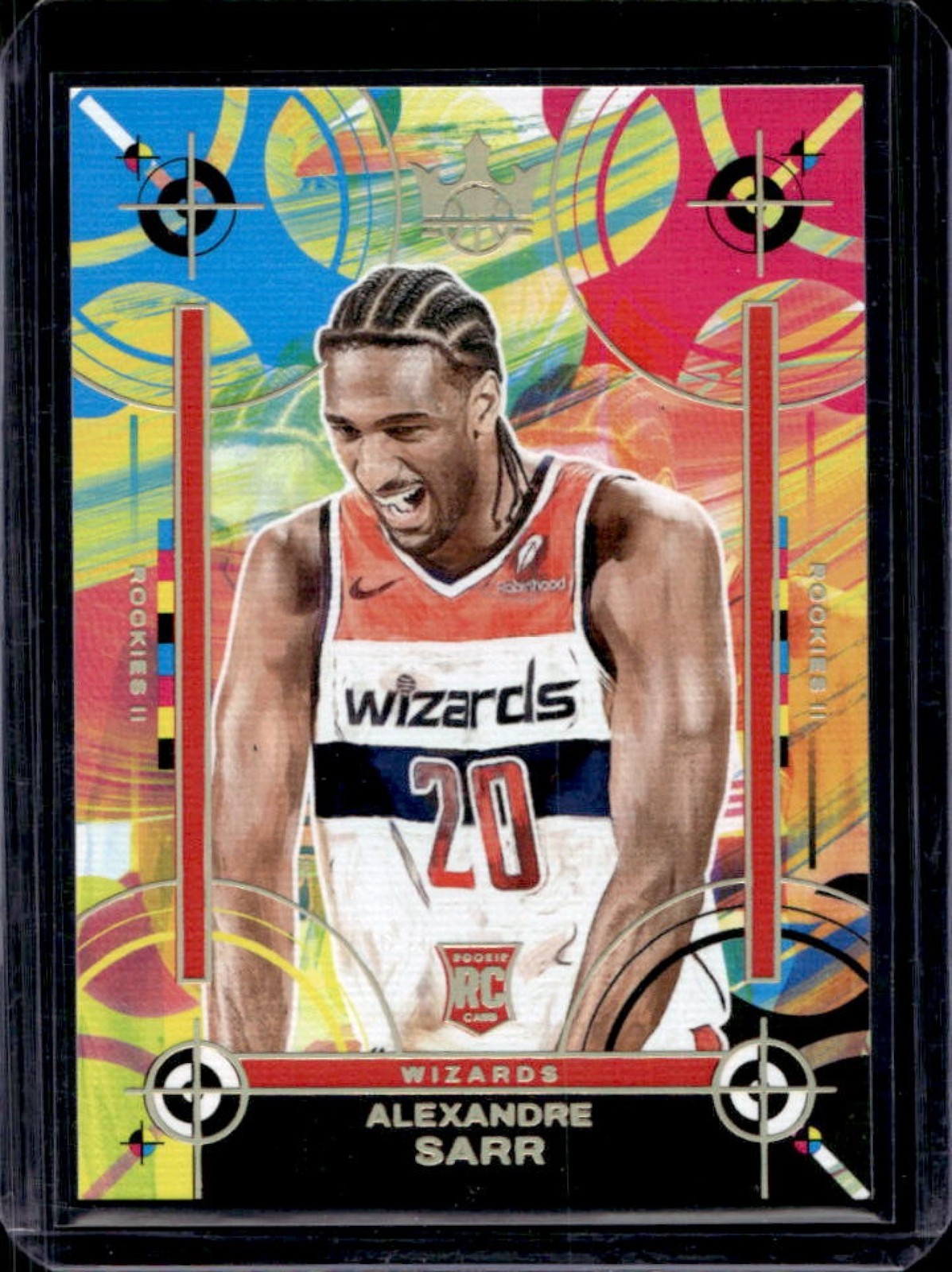 2024-25 Panini Court Kings Alexandre Sarr RC Rookie Tier Two #162 Wizards