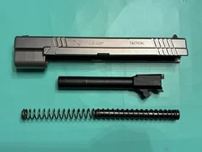 USED OEM SPRINGFIELD XD45 TACTICAL MOD 1 COMPLETE SILVER SLIDE BARREL SPRING 5”