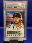 2025 Topps X Bob Ross Paul Skenes Budding Talent Green /75 PSA GEM Mint 10
