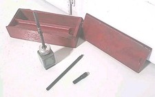 VTG Enco Miti Mite Magnetic Indicator Base Holder #100 In Wooden Box USA Made 