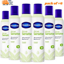 Vaseline Anti Perspirant ProDerma Aloe Sensitive Deodorant For Women 250ml, 6pk
