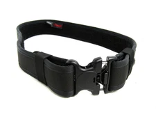 Bianchi Accumold Model 7200 Nylon Police Duty Belt 2.25", Black, Size 34"-40"