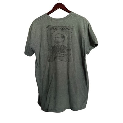 RCTA Fast is fine but accuracy is everything Green Short Sleeve T-shirt Size XL