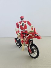 Bandai Power Rangers Thunder Bike with Red Ranger Jason 1994