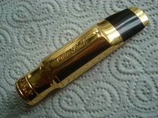 1950s OTTO LINK TONE MASTER tenor sax saxophone mouthpiece .110" tip gold plated