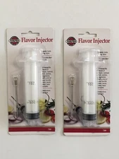 Lot New Norpro Flavor Injector Kitchen Cooking Marinade Meat Steel Needle