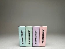 Staedtler 525 Sliding Retractable Eraser Refill Pastel Set Cute Stationery BuJo