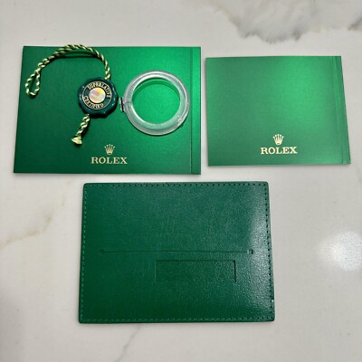 Authentic Rolex Submariner Booklets +Bezel Protector 116610 114060
