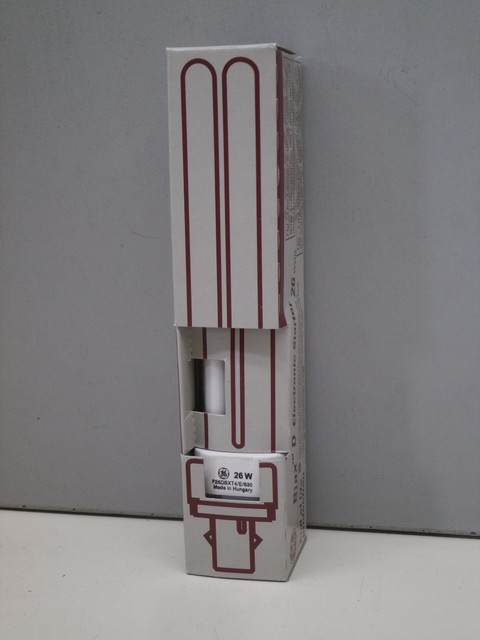 10 x 26W GE F26DBX//835 S//White 4-Pin G24q-3 Fluorescent Light Bulb Lamp Job Lot