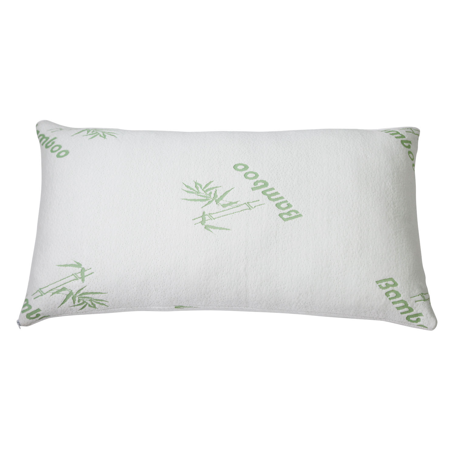 2Pcs Bamboo Memory Foam Pillow King Size Bed Cool Hypoallergenic Luxury Pillow