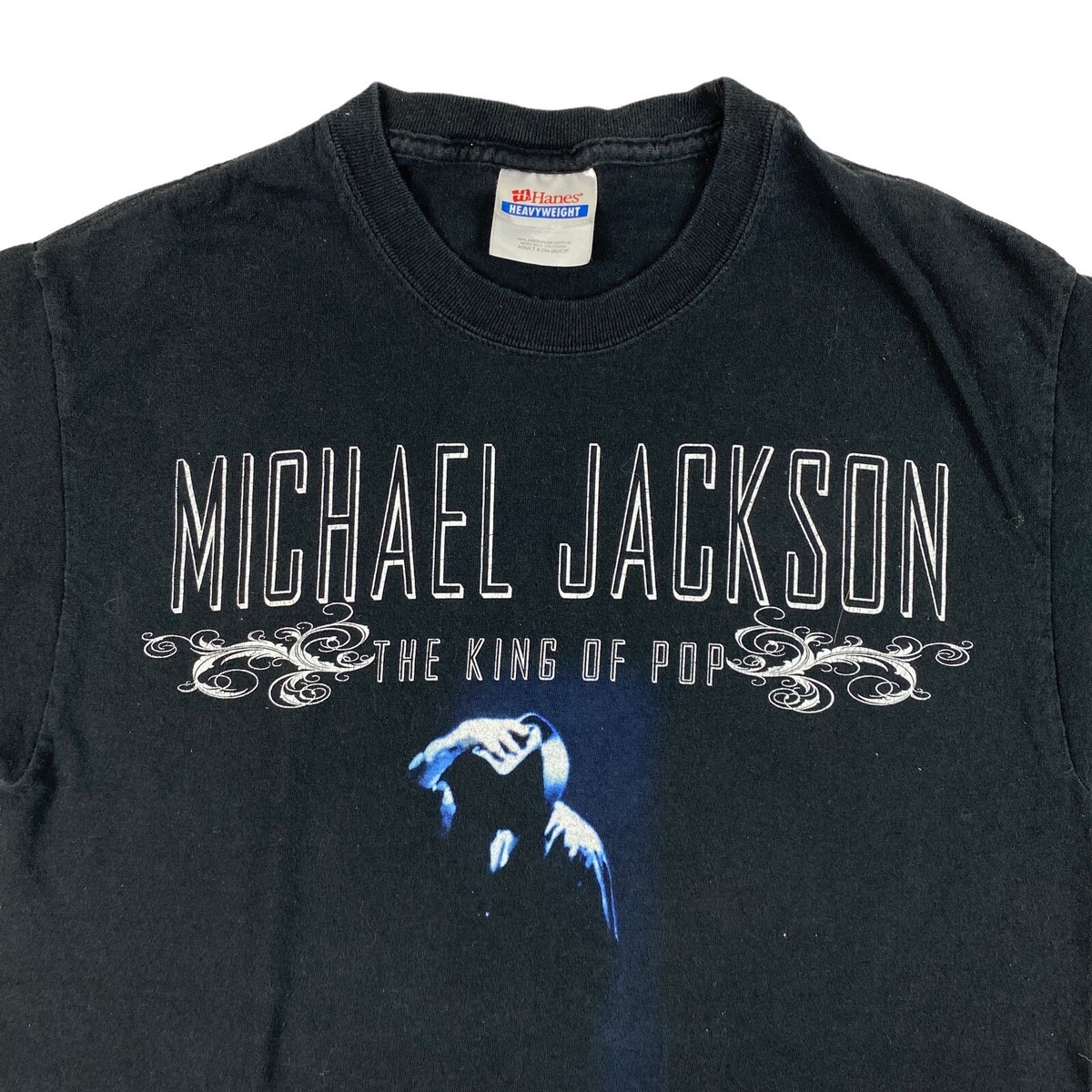 Vintage Michael Jackson Shirt Adult Small Black The King Of Pop