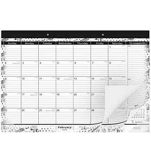 2020-2021 Large Desk Pad Calendar - 18-Month Desk Calendar ...