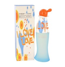 I Love Love Moschino Women 3.4 oz 100 ml Eau De Toilette Spray Factory Sealed