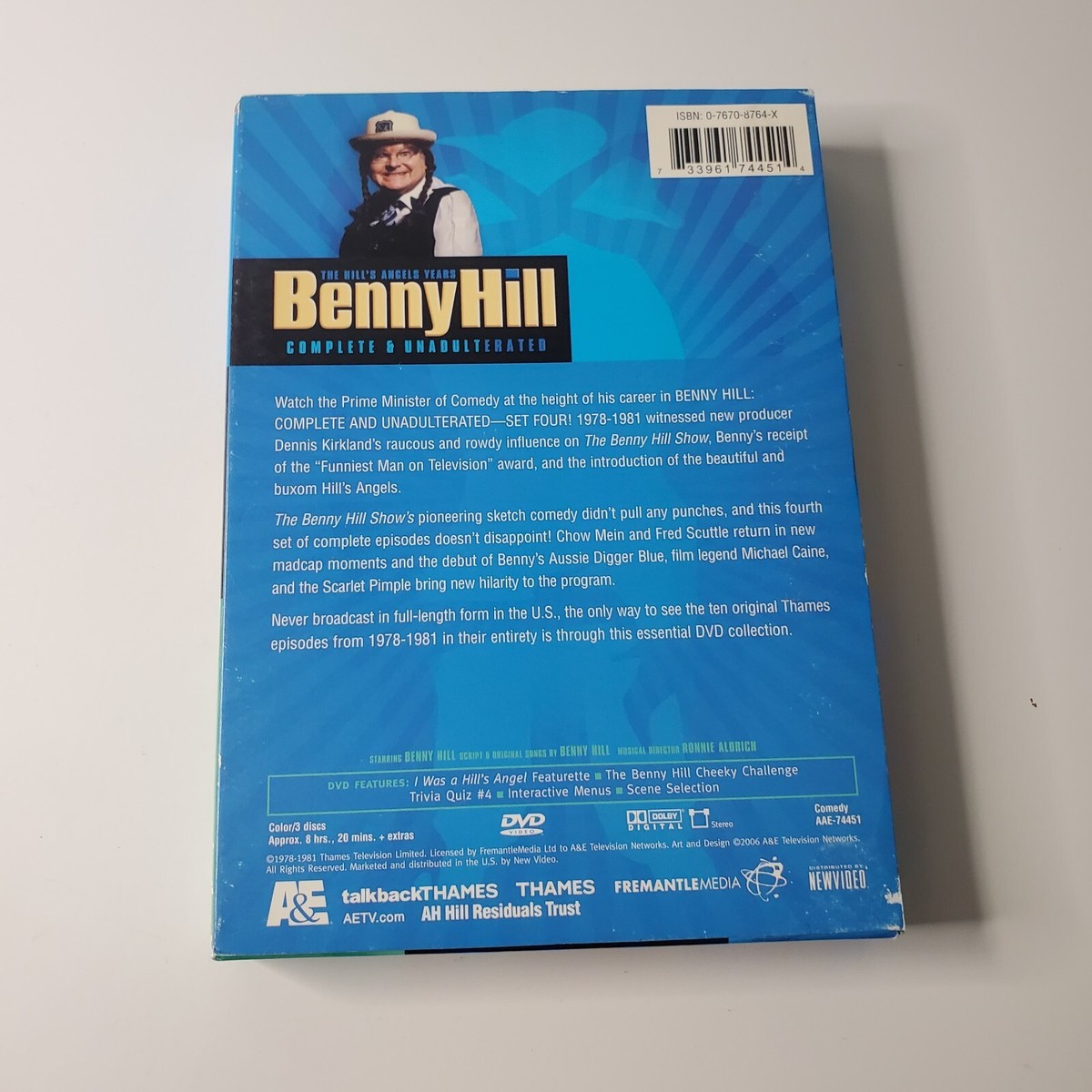 Benny Hill Complete & Unadulterated - The Hill's Angels