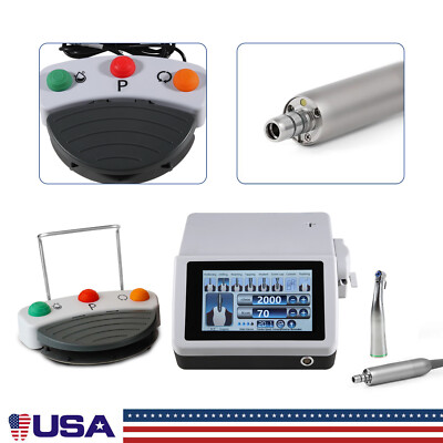 Implant Motor Surgical System LED Touch Screen+Contra Angle Handpiece USA Dental
