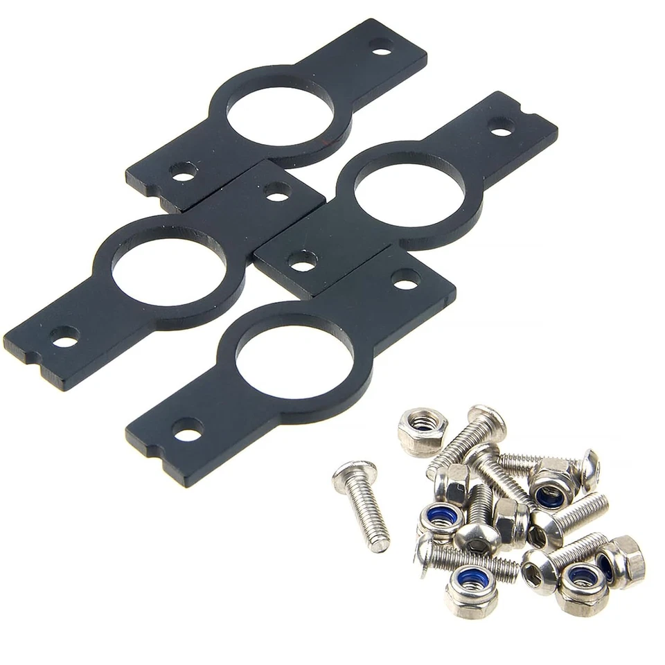 Aluminum C-Hub Plate / Wheel Plate for Tamiya Super ClodBuster Bullhead RC 4x4x4 - Image 2 of 4