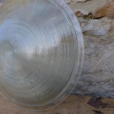 Alter Lampenschirm, Glas, Ersatzglas, Industrielampe Scheinwerfer, Spot Leuchte