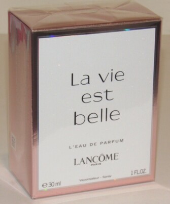 Lancome La Vie Est Belle Eau de Parfum 1 Oz 30 mL Womens Perfume Spray NIB SEALD