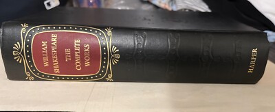 William Shakespeare THE COMPLETE WORKS Charles Sisson HC 1953 Ed. HARPER & BROS