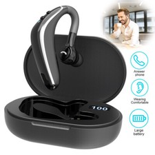 Bluetooth Headset Wireless Headphone Earbud with Charging Case Stereo Earphones