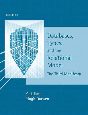 Datenbanken, Typen und das Beziehungsmodell: Das dritte Manifest von 