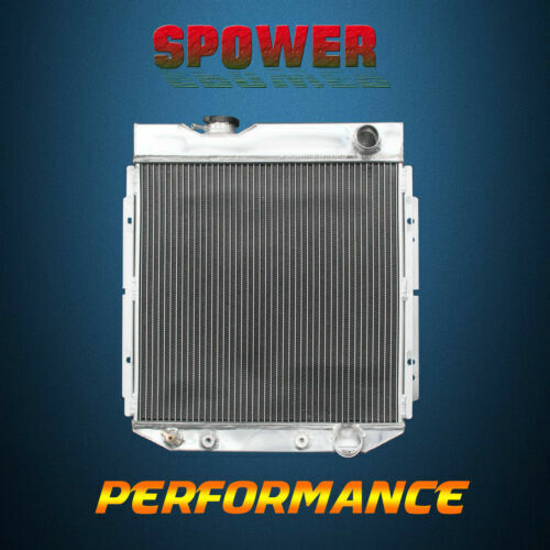 3Row AT/MT Aluminum Radiator For Ford Mustang Falcon Comet Mercury V8 62mm 259B - Picture 1 of 7