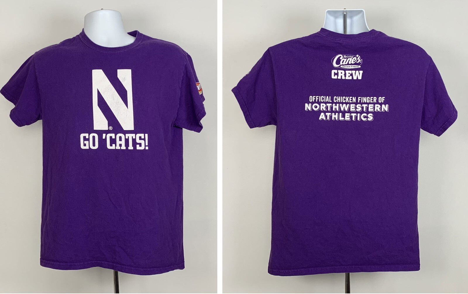 Raising Canes Chicken Fingers Crew Northwestern Wildc… Gem