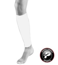 Ladies Stretch Compression Calf Leg Sleeve for Running Jogging White 1 Pair