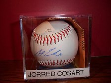 JARRED COSART Signed Autograph Baseball with COA plus BALL CUBE  & BOX
