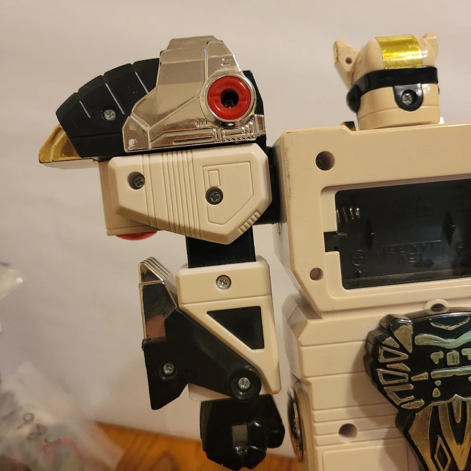 VTG BANDAI MMPR Mighty Morphin Power Ranger 1994 MEGA Tigerzord Working READ DES - Image 4 of 4
